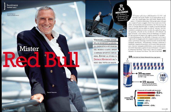 Mr. Redbull si svela e ti offre un lavoro