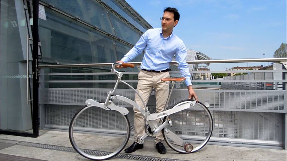 Il ragazzo che ha inventato la bici senza raggi