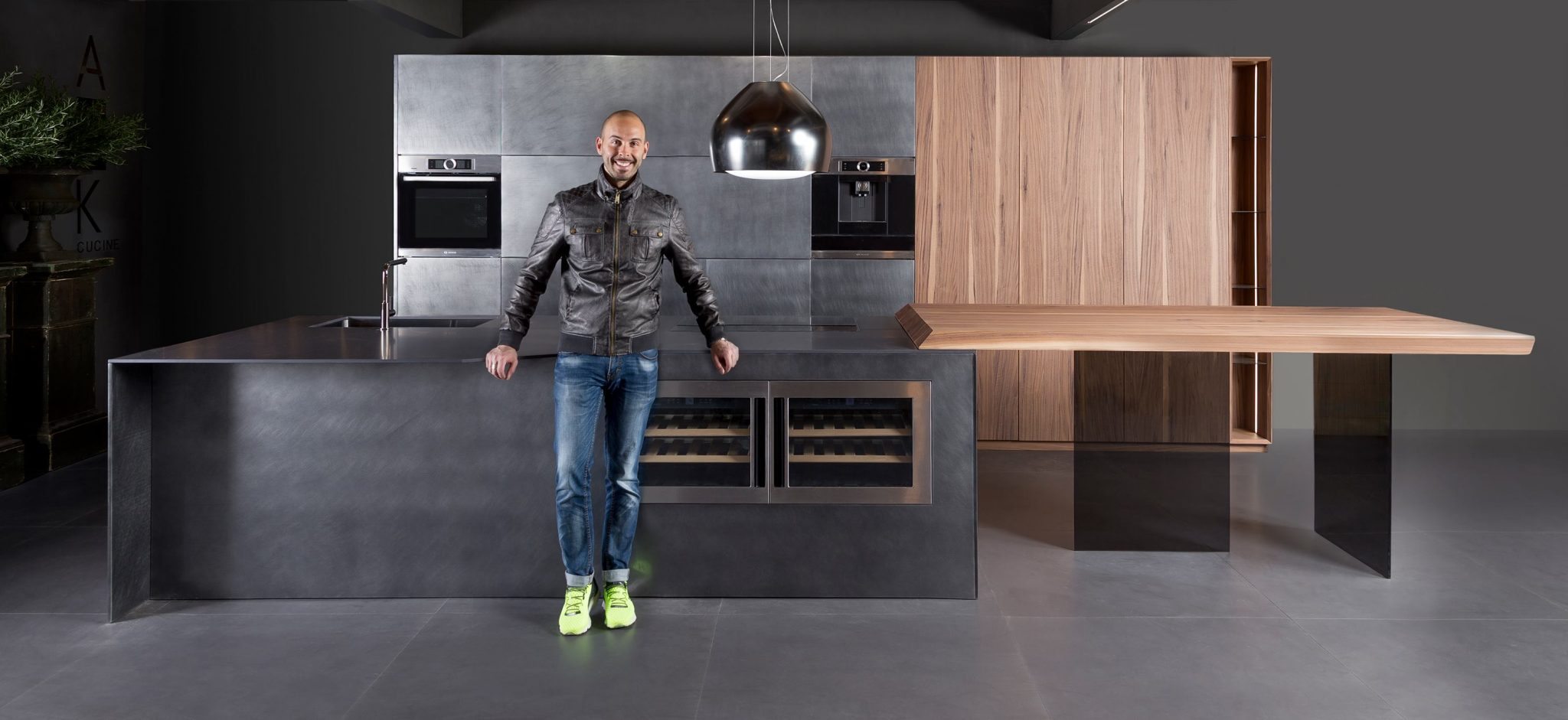 Da operaio a direttore d'azienda: la storia di Sandro Berni, designer in cucina