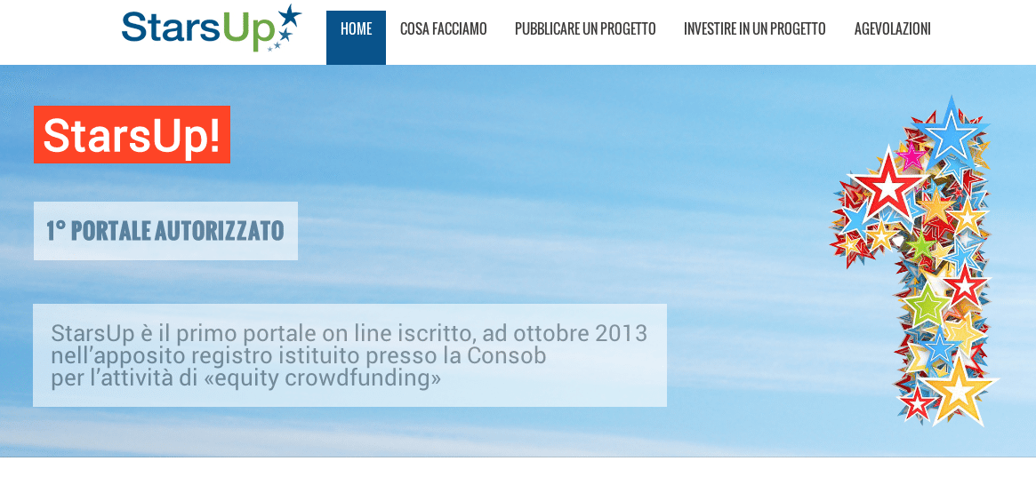 StarsUp: il crowdfunding che sostiene l’innovazione