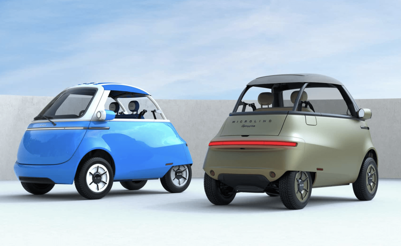 Arriva Microlino Spiaggina: la microcar prodotta a Torino che sfida la Fiat Topolino.