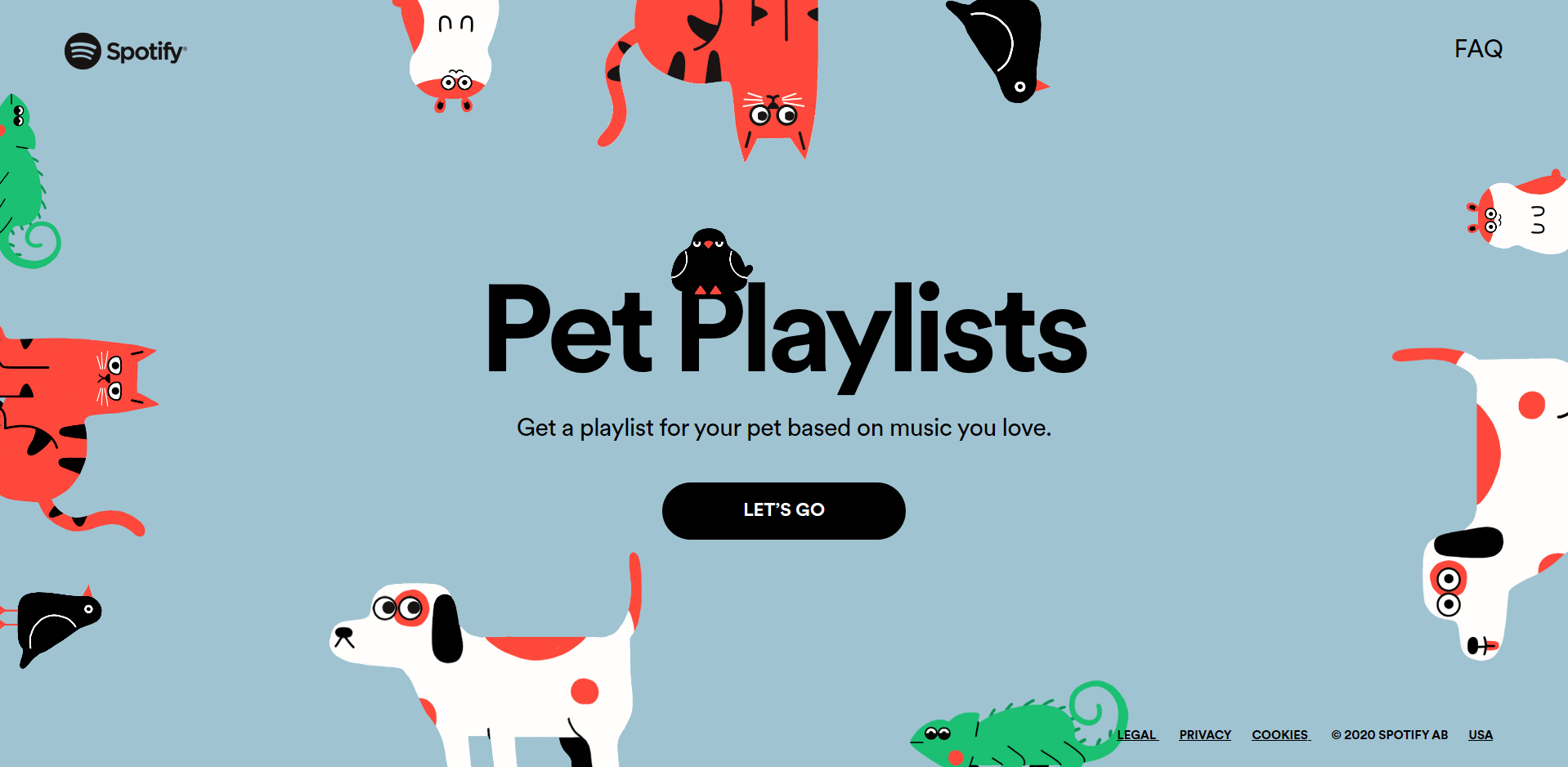 Spotify lancia le playlist su misura per cani e gatti