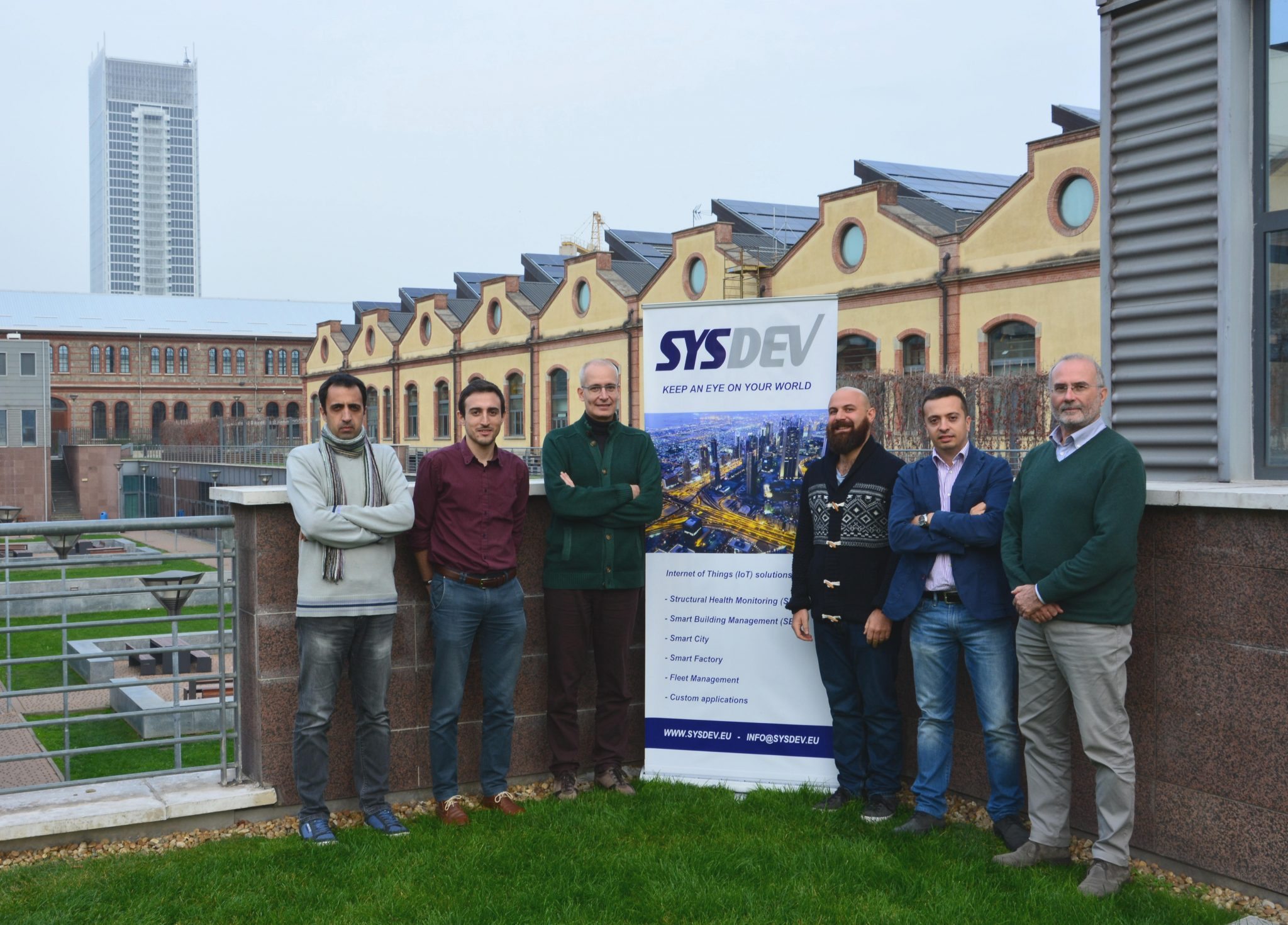 Sysdev, l'Internet of Things per monitorare la stabilità degli edifici