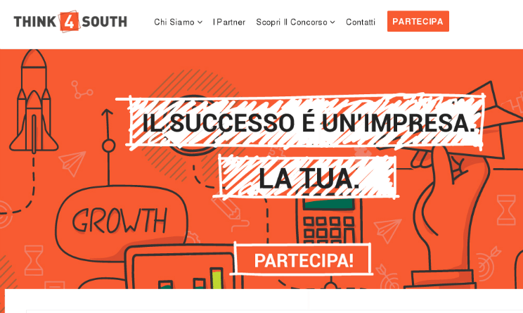 Think4South, soldi e formazione per startup del Sud