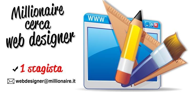 Millionaire cerca web designer