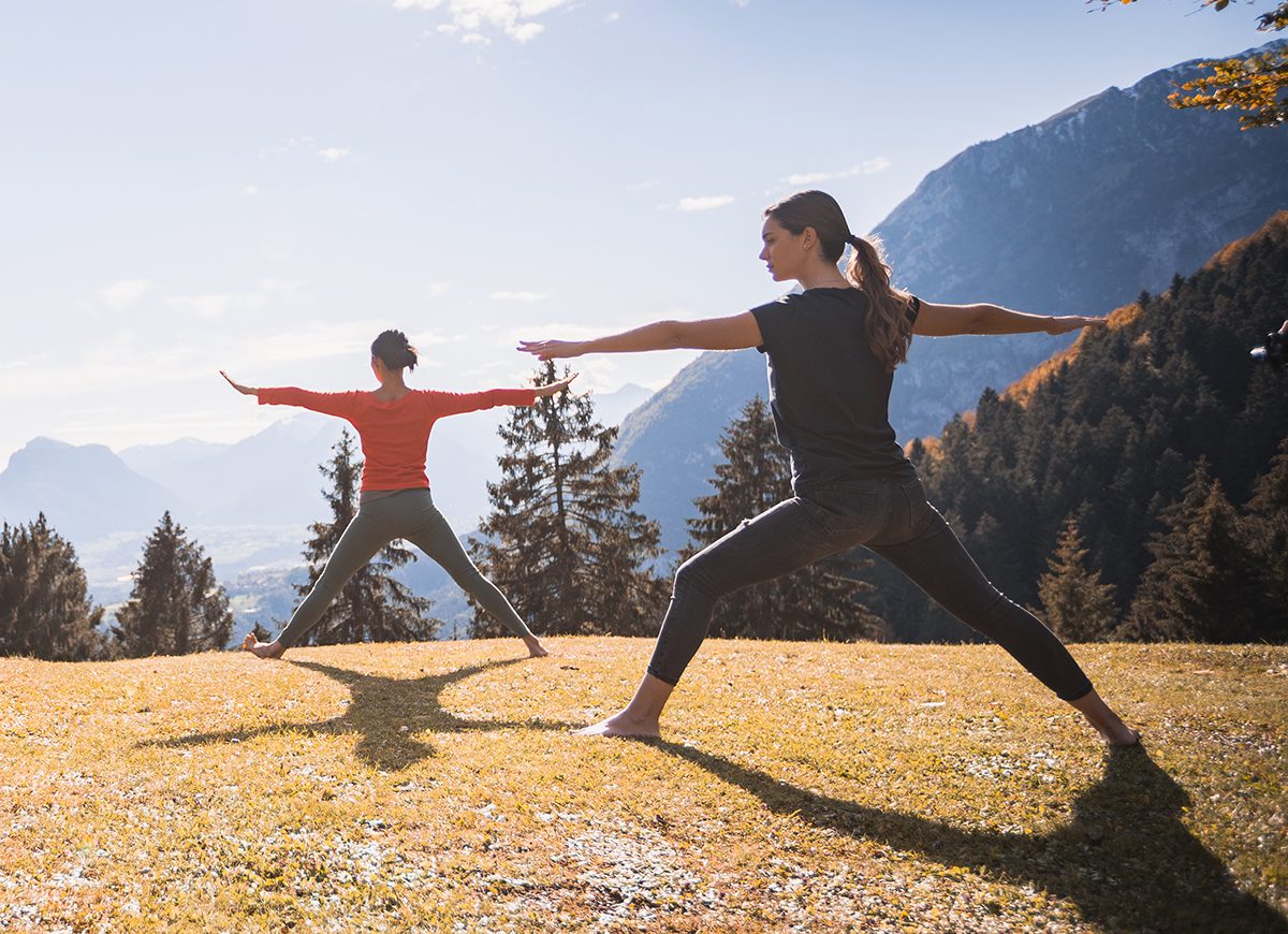 The great outdoors. Esci + muoviti + respira