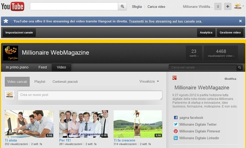 Come  inserire link nei video su YouTube in 4 semplici step