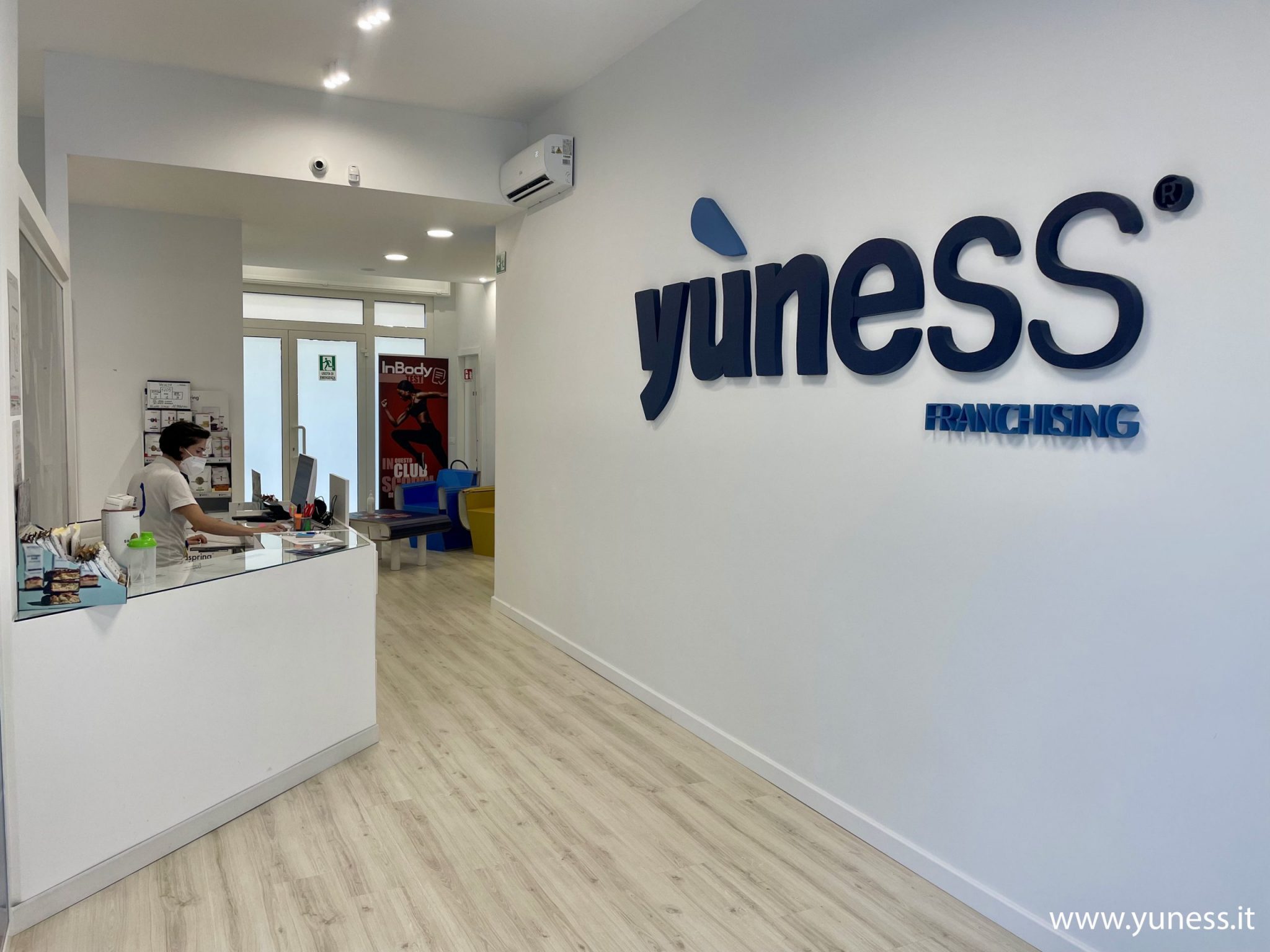 Yuness franchising fitness con format per allenamenti ottimizzati